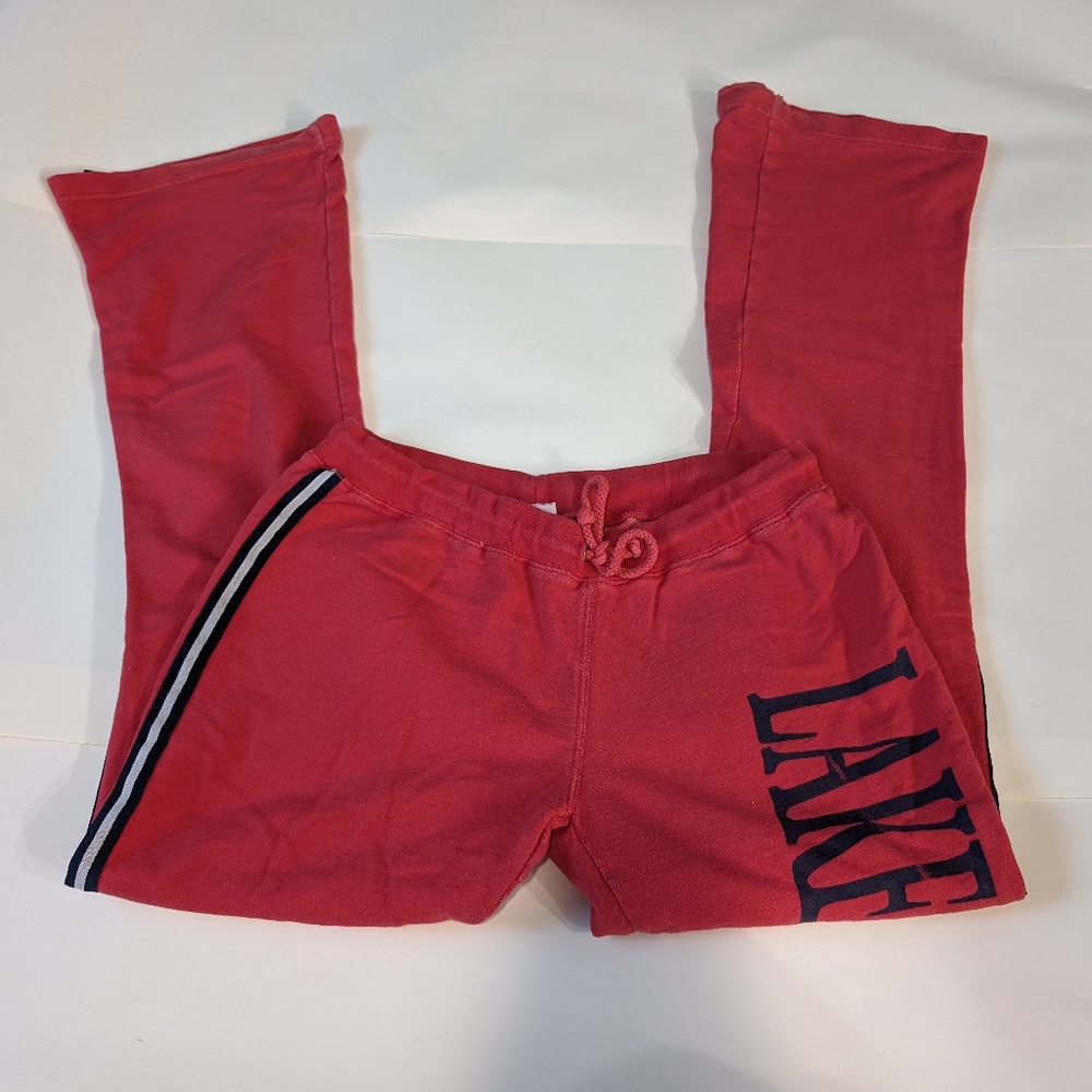 Lake George Red Sweatpants